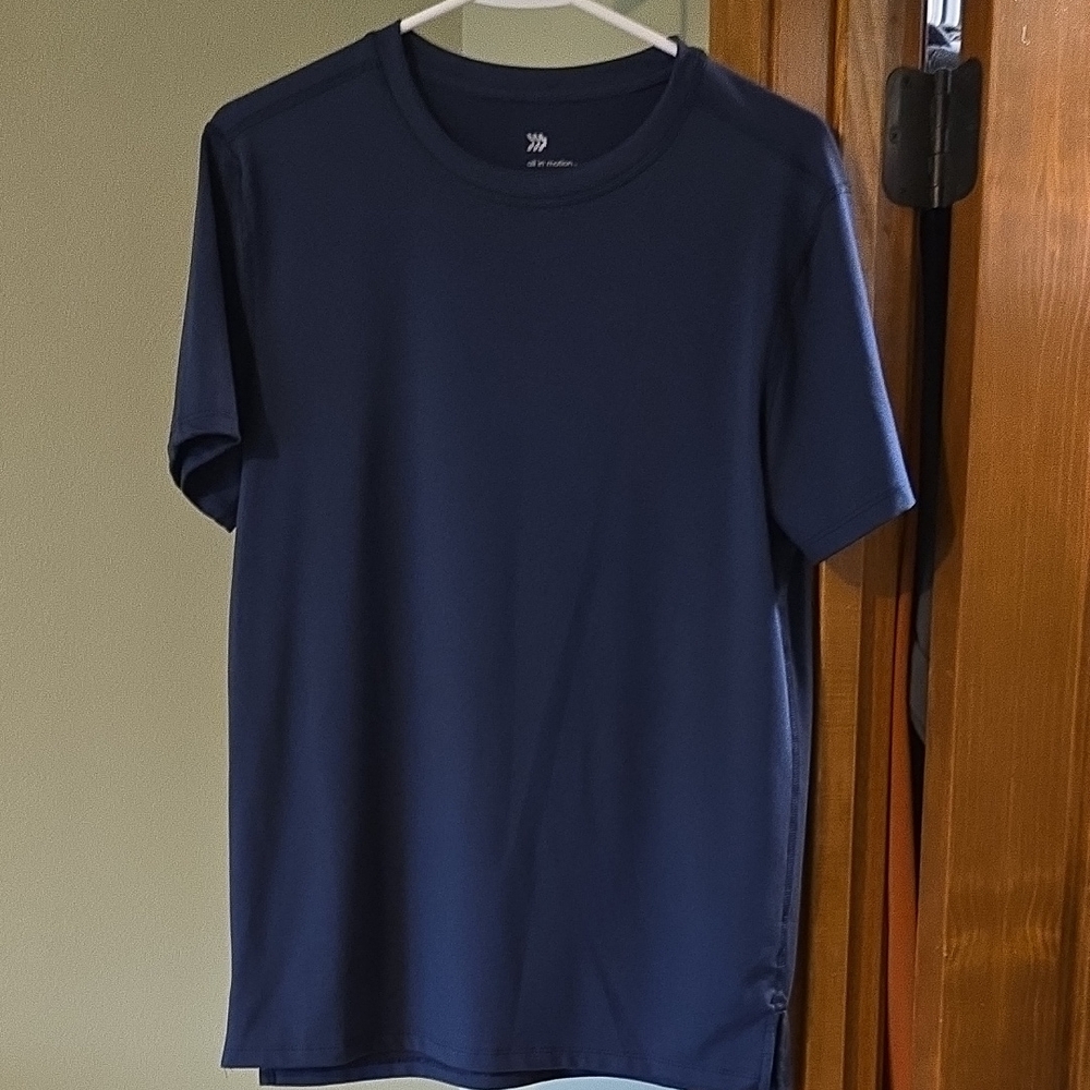 All in Motion Dark Blue Short Sleeve Tee